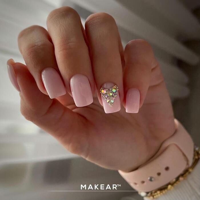 Baza za nokte NRB Pudding Pink Rubber MAKEAR| MAKEAR | Kozmo