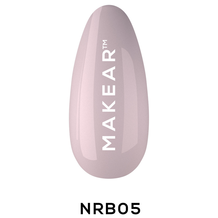 Baza za nokte NRB Pudding Pink Rubber MAKEAR| MAKEAR | Kozmo