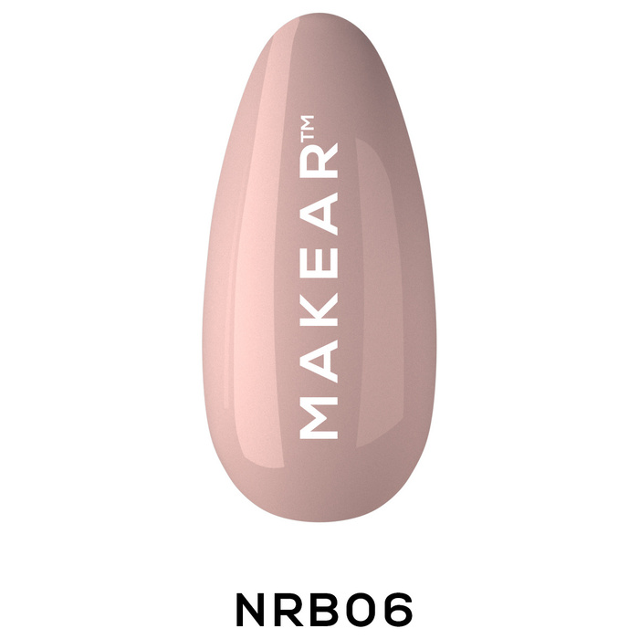 Baza za nokte NRB Smoky Beige Rubber MAKEAR| MAKEAR | Kozmo