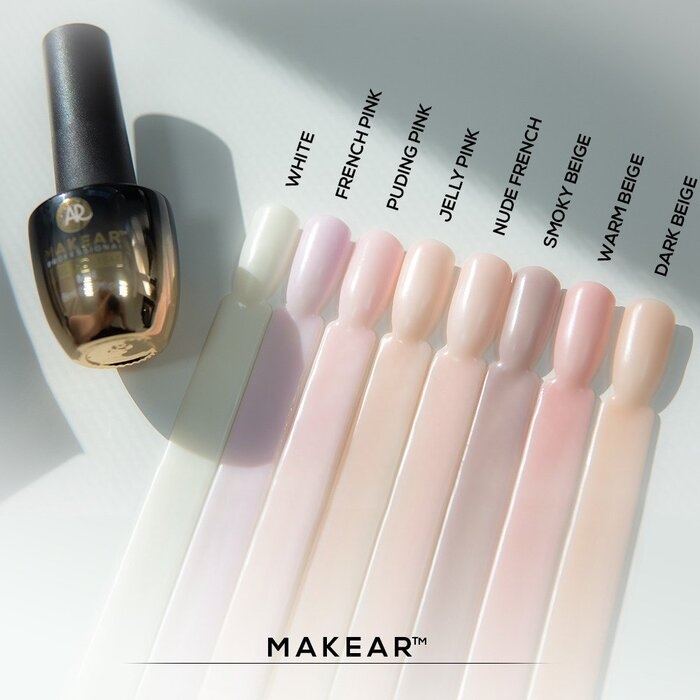 Baza za nokte NRB White Rubber MAKEAR| MAKEAR | Kozmo