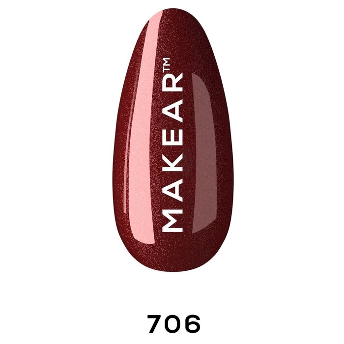 Trajni gel lak za nokte UV i LED 706 5907508481209| MAKEAR | Kozmo