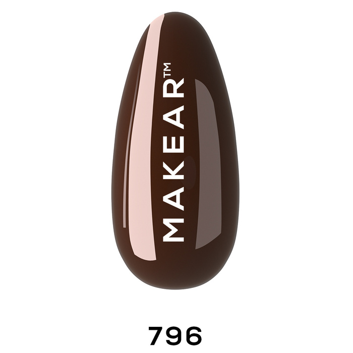 Trajni gel lak za nokte UV i LED 796 5905351348335| MAKEAR | Kozmo