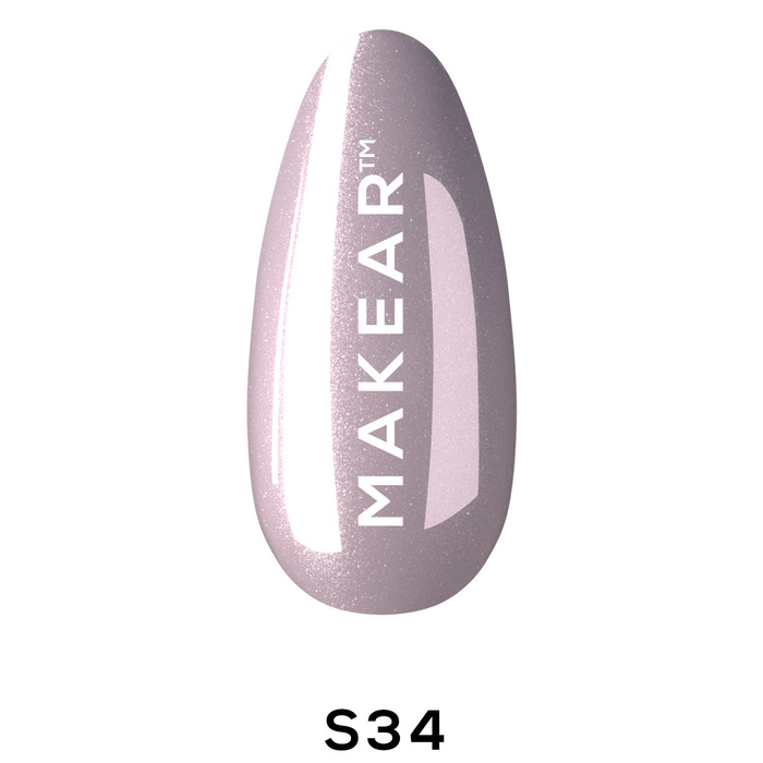 Trajni gel lak za nokte UV i LED S34 5907508487461| MAKEAR | Kozmo