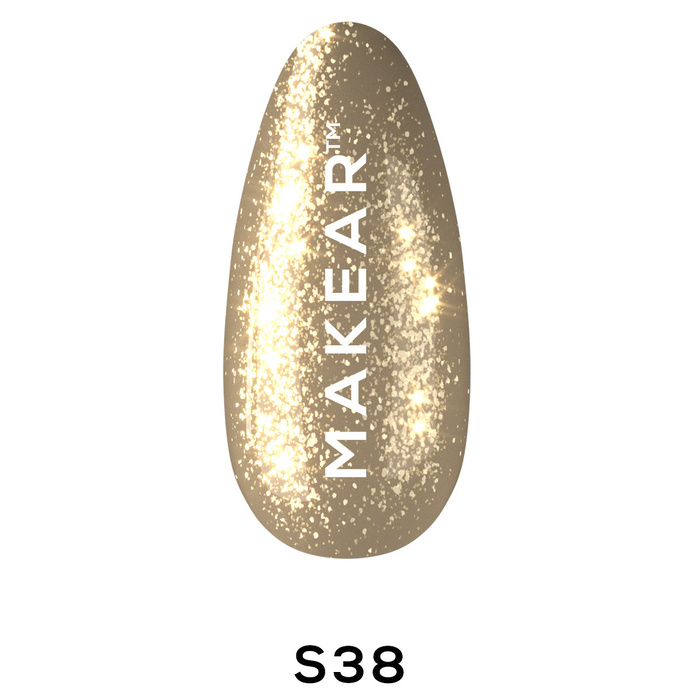 Trajni gel lak za nokte UV i LED S38 5907508489984| MAKEAR | Kozmo