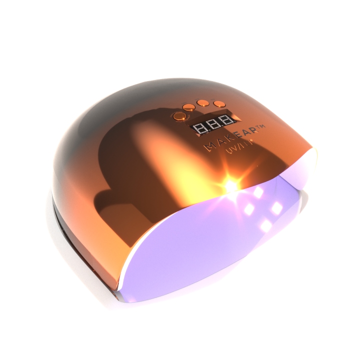UV LED Lampa Za Nokte 48W Zlatna| MAKEAR | Kozmo