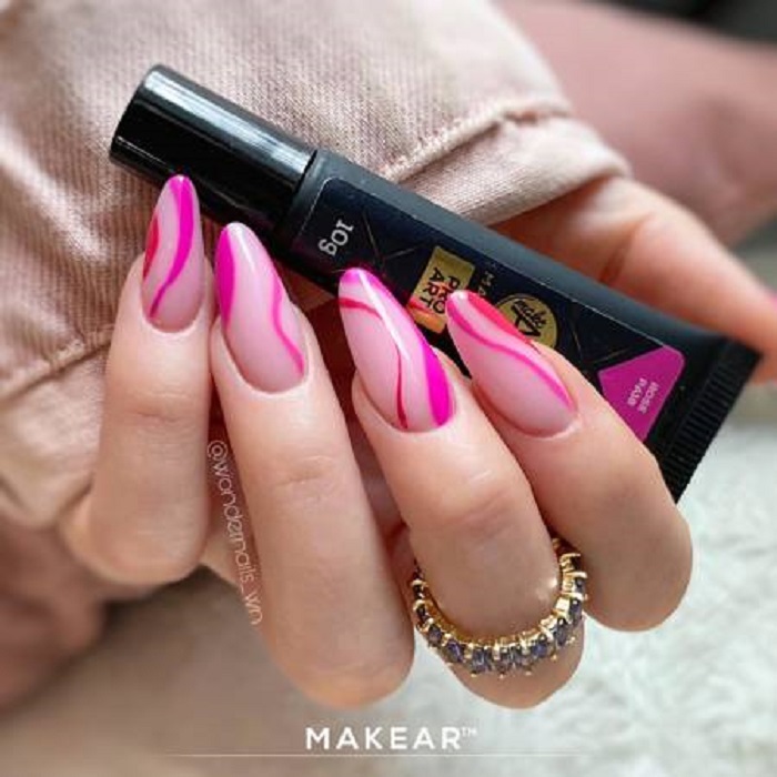 NAIL ART PA05 PROART PINK gel roze boje za izradu dekoracije na noktima  |MAKEAR COSMETICS| Kozmo