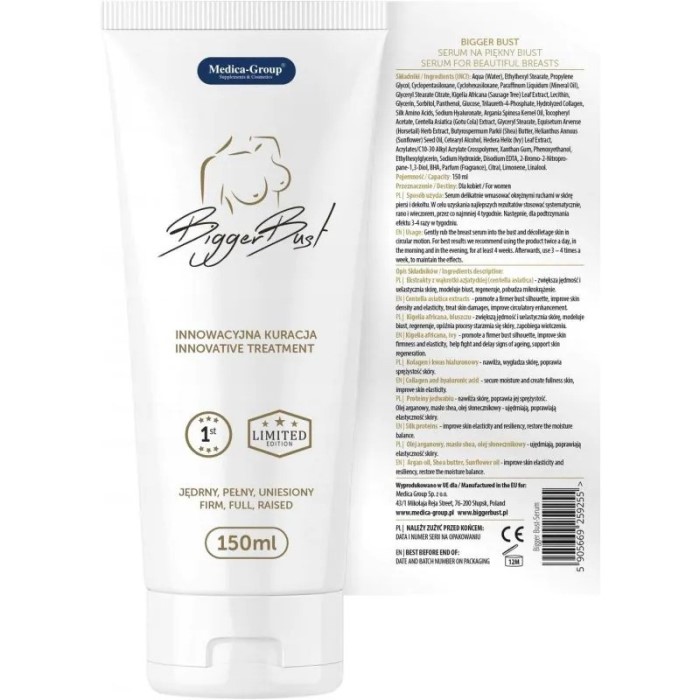 Serum za povećanje grudi BiggerBust| KOZMO | MEDICA GROUP - 5905669259255