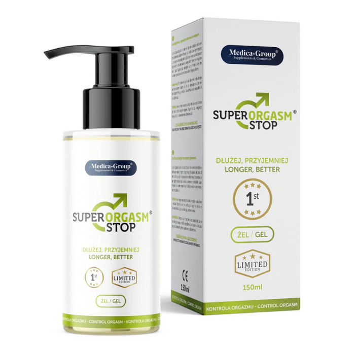 Super Orgasm Stop gel za sprečavanje prerane ejakulacije 5905669259170 | KOZMO | MEDICA GROUP
