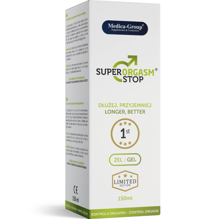 Super Orgasm Stop gel za sprečavanje prerane ejakulacije 5905669259170 | KOZMO | MEDICA GROUP