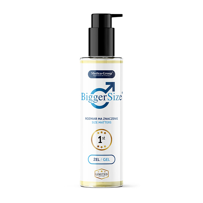 Gel za povećanje penisa BiggerSize | KOZMO | MEDICA GROUP -  5905669259040
