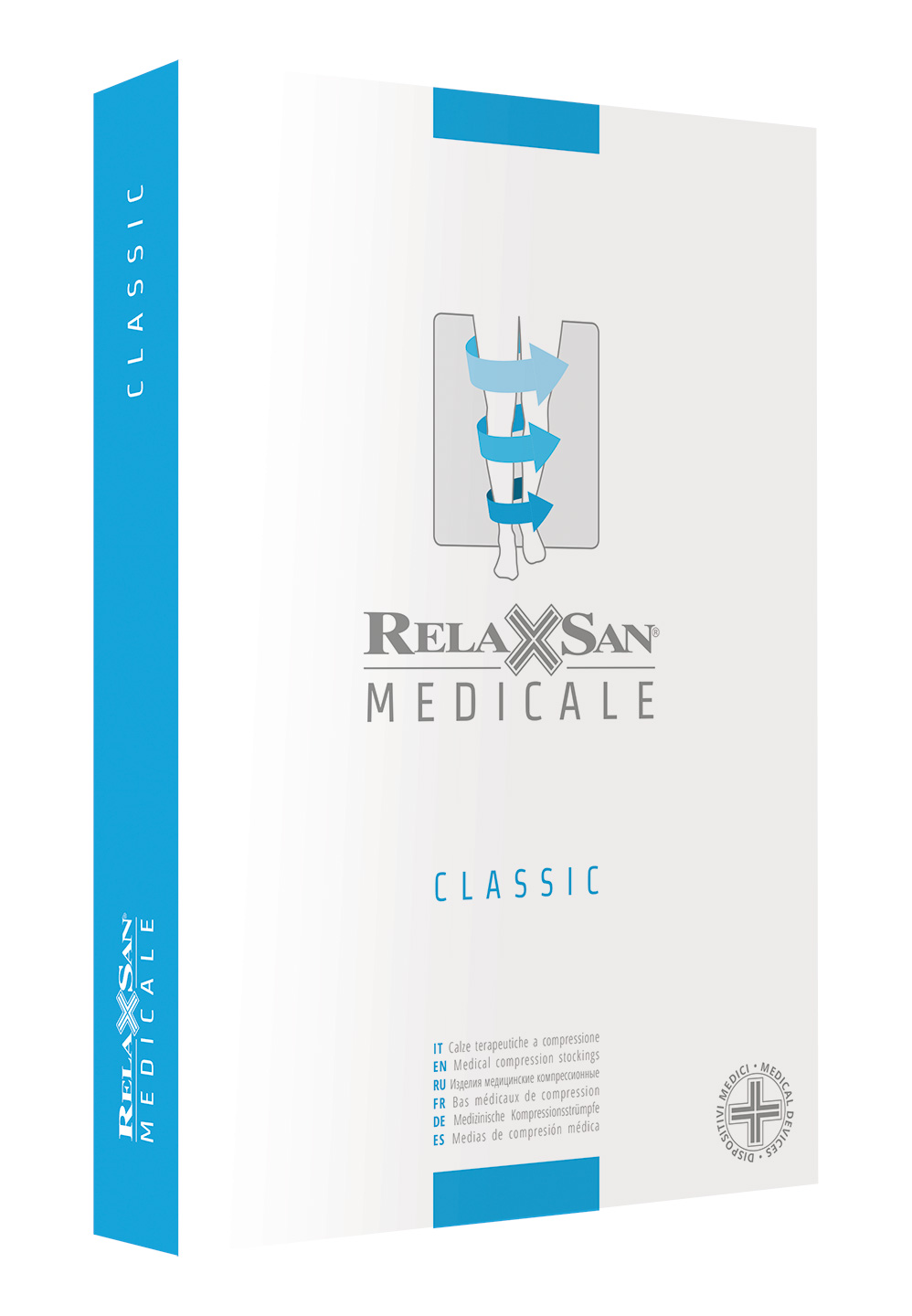 MEDICALE CLASSIC CLASS 3-AT-Unihop sa gaćicama (34-46 mmHg-Ccl III) - otvoreni prsti