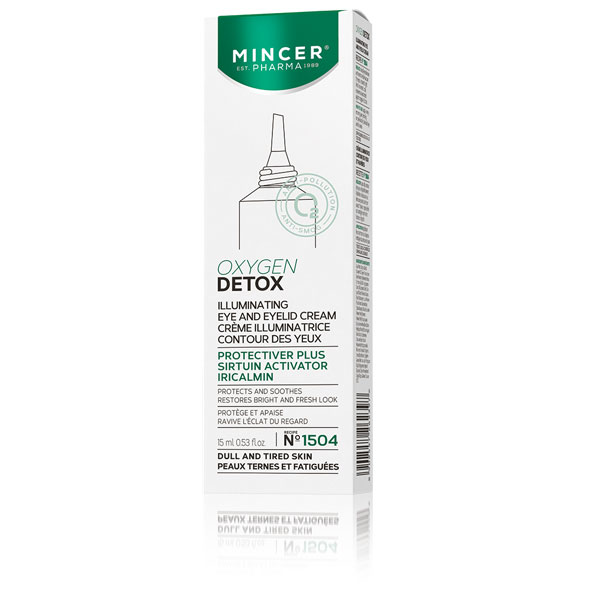 MINCER PHARMA OXIGEN DETOX N° 1504 - Krema za posvetljenje predela oko očiju i očnog kapka 15ml