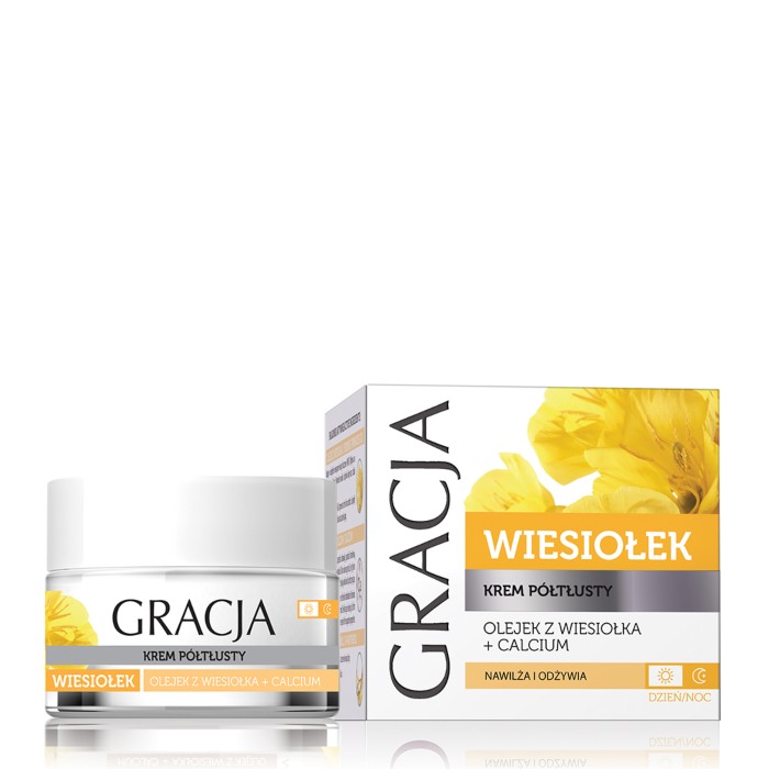 Hidratantna krema za lice sa uljem žutog noćurka 50ml | GRACJA | MIRACULUM | Kozmo
