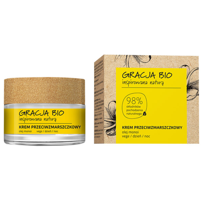 Krema za lice za zrelu kožu sa antiage efektom Bio 98%  GRACJA Vegan 50ml | MIRACULUM | Kozmo