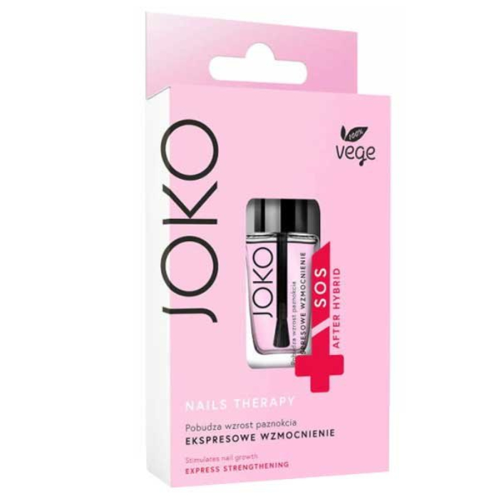 Lak za jačanje noktiju EXPRESS STRENGTHENING JOKO 100% Vegan 11ml | JOKO | MIRACULUM | Kozmo