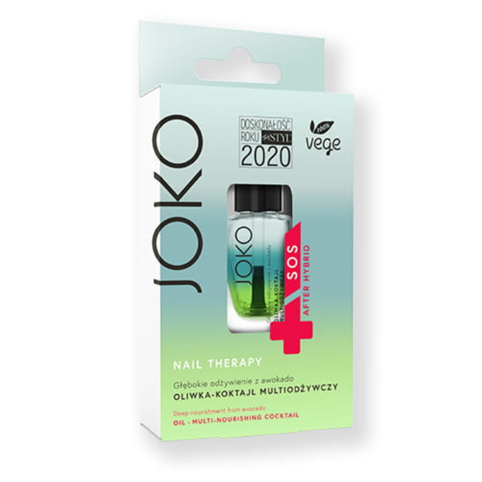 VIšenamensko nutritivno negujuće ulje za nokte i zanoktice JOKO 100% Vegan 11ml | MIRACULUM | Kozmo