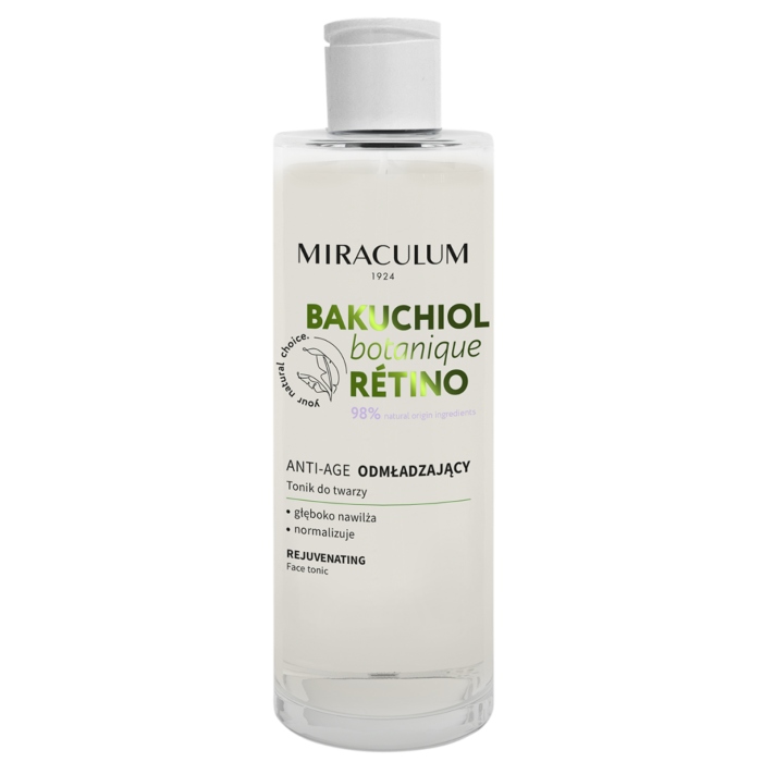 Tonik za čišćenje lica sa anti-age efektom 200ml - Miraculum Bakuchiol | Kozmo
