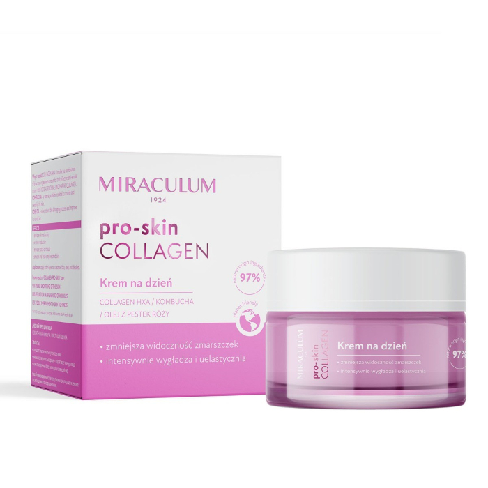 Dnevna krema protiv bora sa dodatkom kolagena 50ml - Collagen pro-age | MIRACULUM | Kozmo