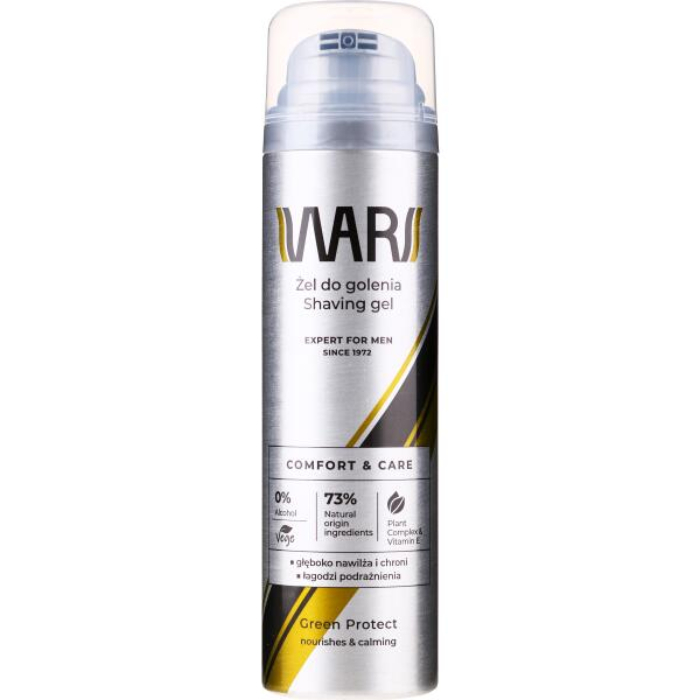 Gel za brijanje WARS EXPERT kompleks Vitamina E 200ml | MIRACULUM | Kozmo