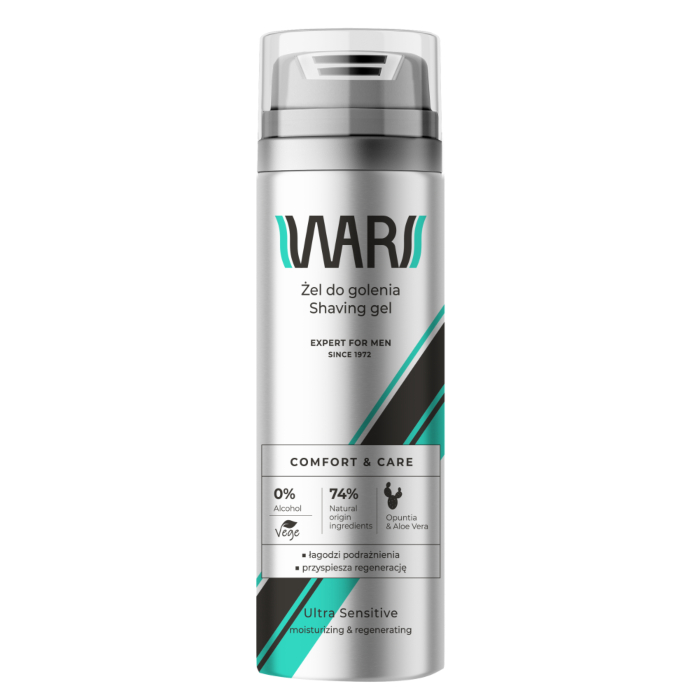 Pena za brijanje WARS EXPERT aloja vera i opunicija 200ml | MIRACULUM | Kozmo