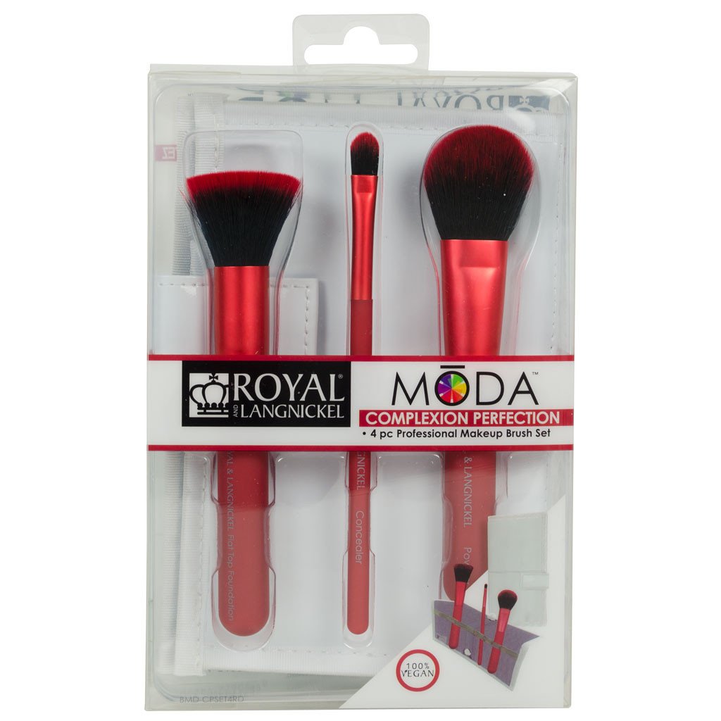 Set četkica za šminkanje savršen ten - crveni | MODA | Kozmo