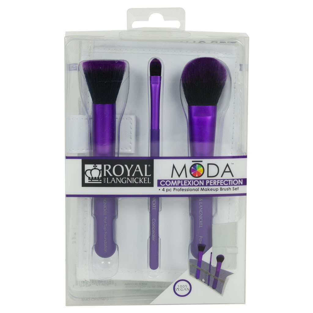 Set četkica za šminkanje savršen ten - ljubičasti | MODA | Kozmo