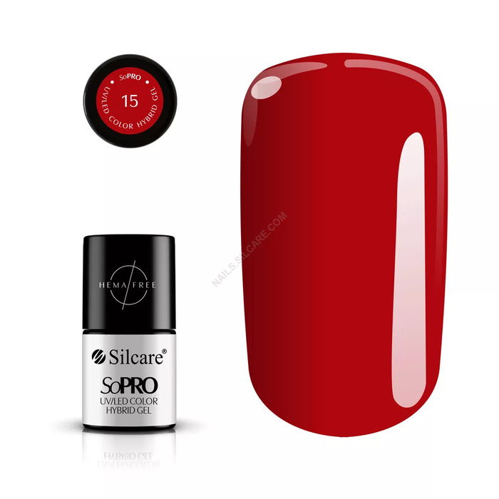 SoPro Rich Color Hybrid Gel Trajni gel lak za nokte UV/LED - 015 5902560547061| SILCARE | KOZMO