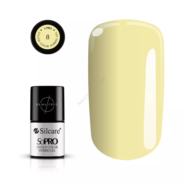 SoPro Rich Color Hybrid Gel Trajni gel lak za nokte UV/LED - 008 5902560546996| SILCARE | KOZMO