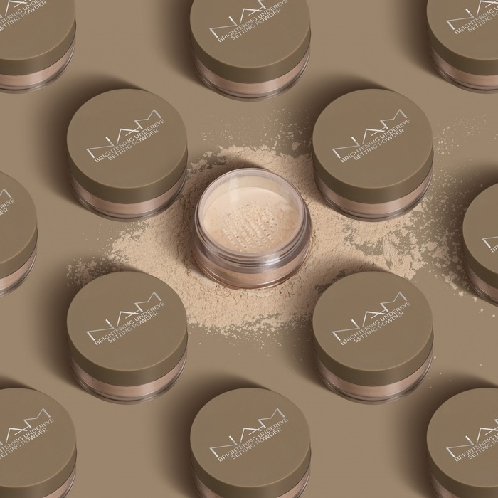 Puder za setovanje šminke ispod očiju Brightening Nam | Kozmo - 5901801681618