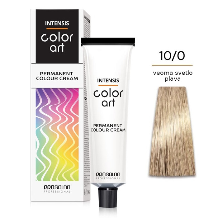 Farba za kosu COLORART - Veoma svetlo plava 10/0 100g | CHANTAL PROSALON Professional | Kozmo