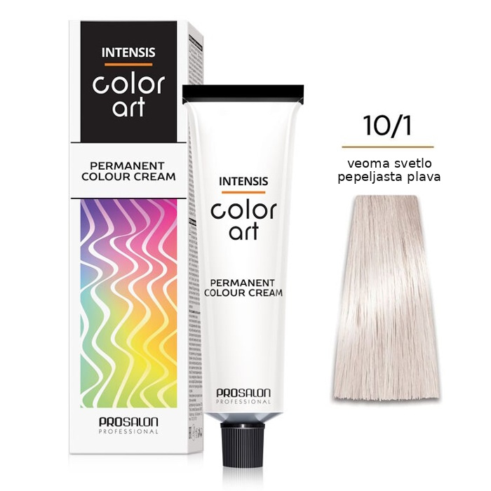 Farba za kosu COLORART - 10/1 Veoma svetlo pepeljasta plava 100g | CHANTAL PROSALON Professional | Kozmo