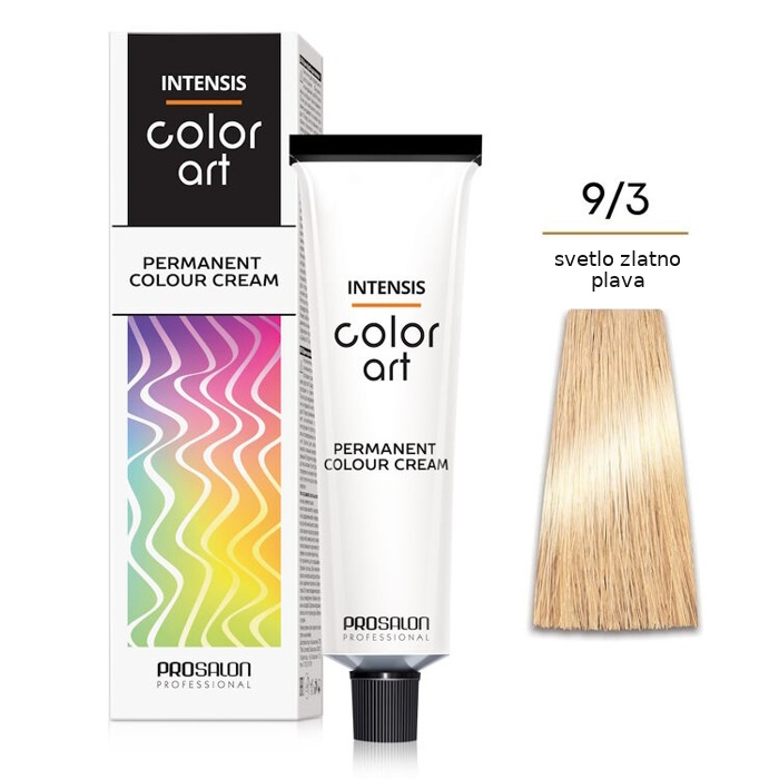 Farba za Kosu COLORART 9/3 PROSALON | Farbe i Kolor Šamponi | Boja i Nega Kose | Kozmo Shop Online