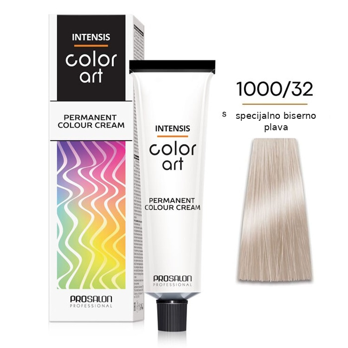 Farba za kosu COLORART - Specijalno biserno plava 1000/32 100g | CHANTAL PROSALON Professional | Kozmo