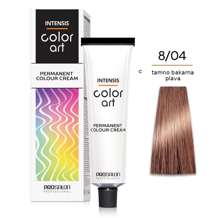 Farba za kosu COLORART - Copper blond 8/04 100g