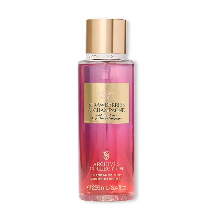 Victoria`s Secret Strawberries and Champagne Body Mist 250ml - Kozmo - 667557180458