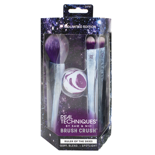 Set četkica za šminkanje Ruler of the skies REAL TECHNIQUES BRUSH CRUSH™ Vol. II  | Kozmo