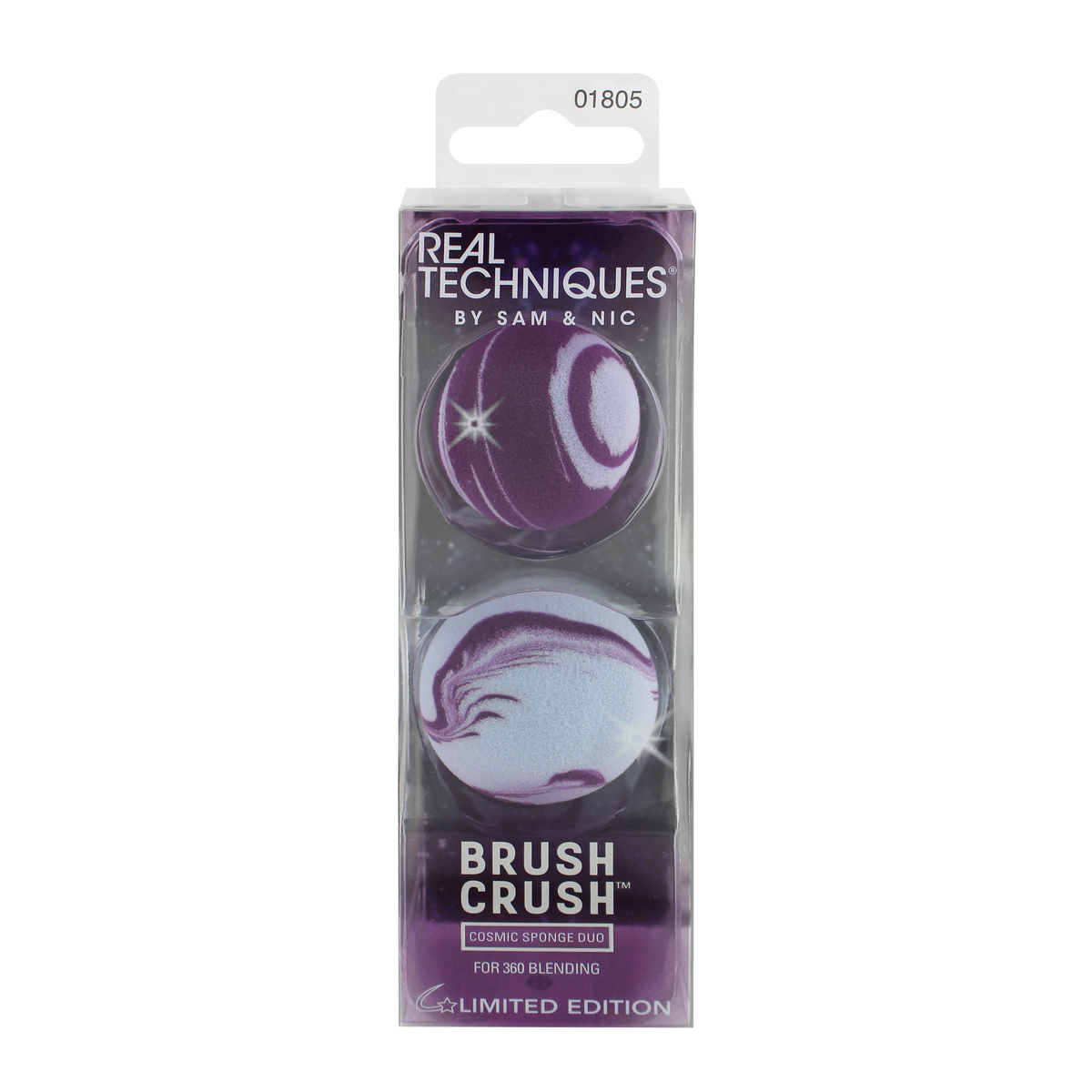 Duo kosmički sunđer REAL TECHNIQUES BRUSH CRUSH™ Vol. II  | Kozmo