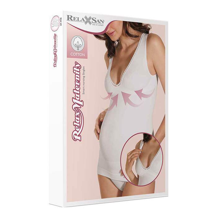Pametna majica COTTON za trudnice i dojilje