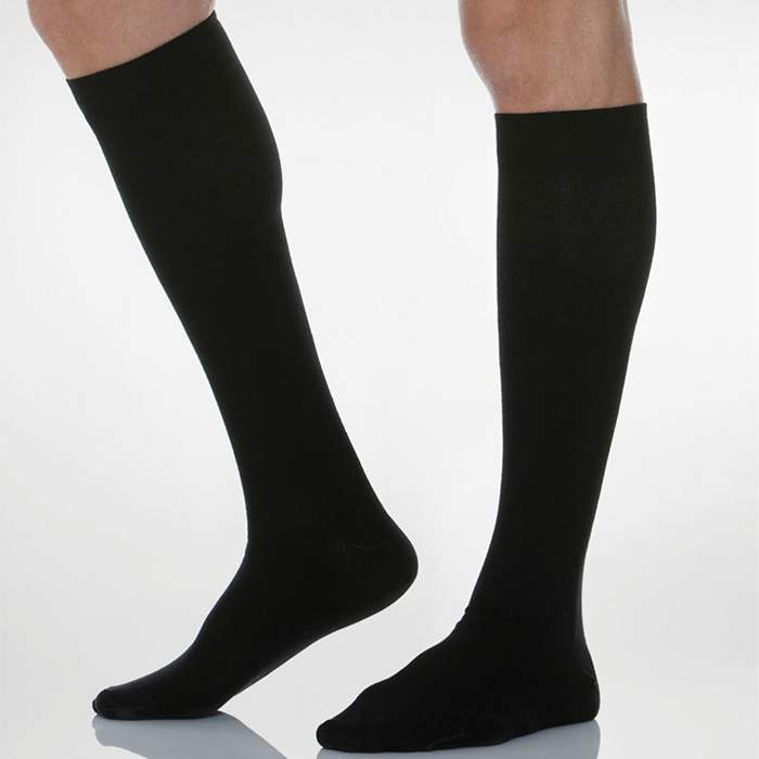COTTON SOCKS X-STATIC - Dokolenice 140 DEN (18-22 mmHg) sa srebrnim nitima
