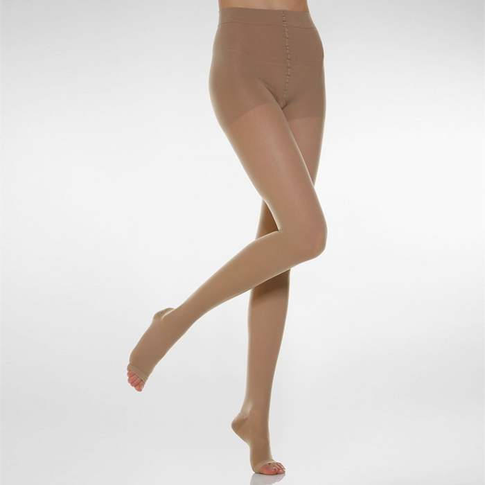 BASIC - Unihop sa gaćicama - otvoreni prsti 280 DEN (22-27mmHg) |  Basic  | Kozmo