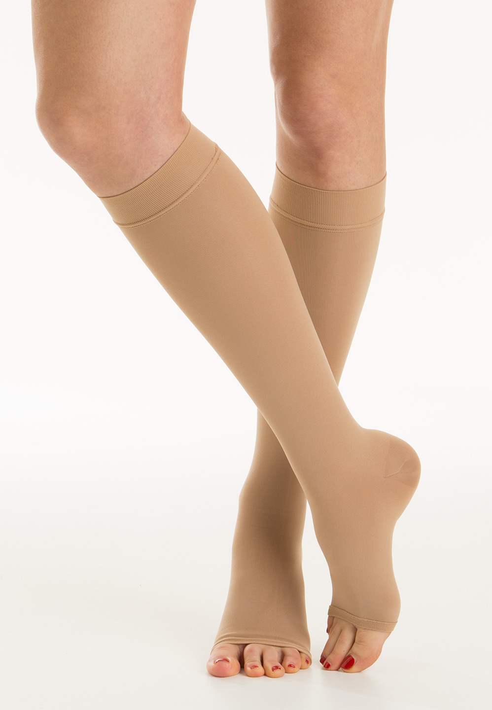MEDICALE COTTON CLASS 2-AD-Dokolenica (23-32 mmHg-Ccl II) - otvoreni prsti