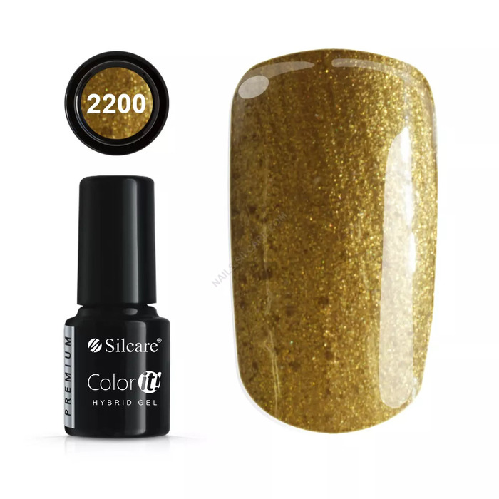 Color IT Premium Gold 2200 Trajni gel lak za nokte UV/LED  5902560516289 | SILCARE | KOZMO