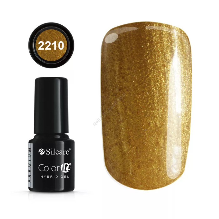 Color IT Premium Gold 2210 Trajni gel lak za nokte UV/LED  5902560516296 | SILCARE | KOZMO