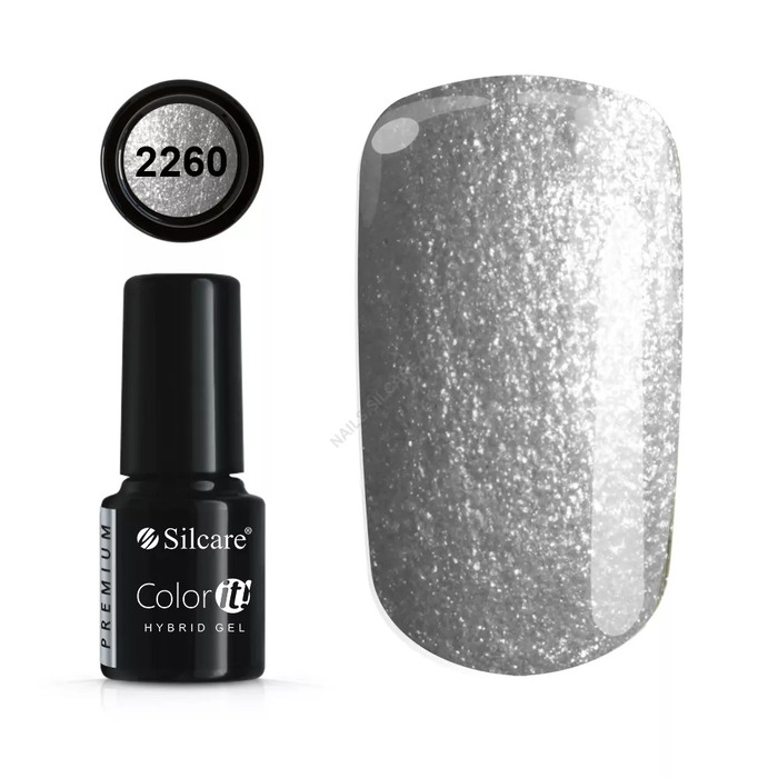 Color IT Premium Silver Trajni gel lak za nokte UV/LED 5902560516340 | SILCARE | KOZMO