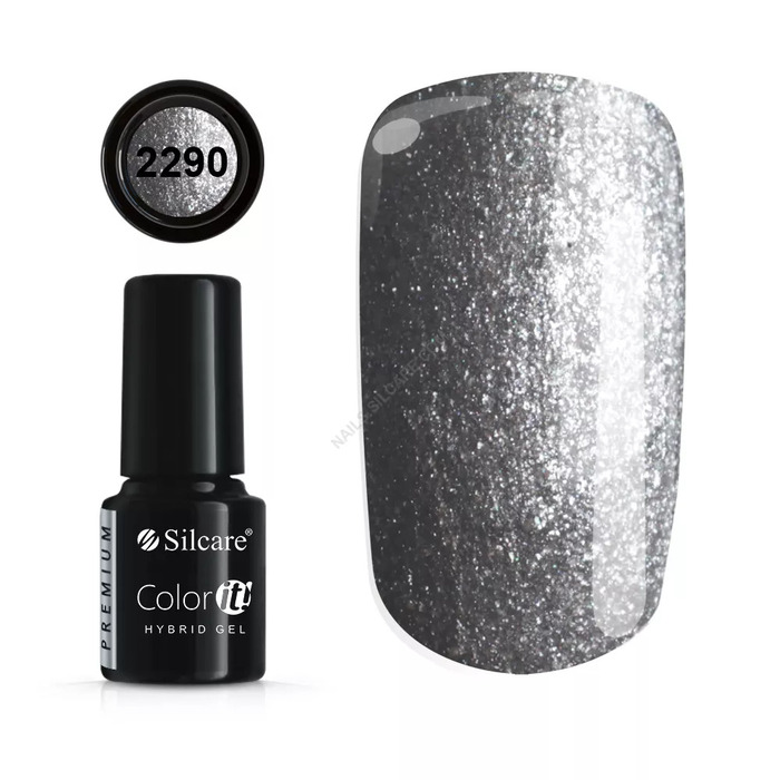 Color IT Premium Silver Trajni gel lak za nokte UV/LED 5902560516371 | SILCARE | KOZMO