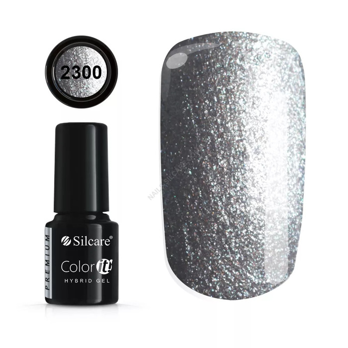 Color IT Premium Silver Trajni gel lak za nokte UV/LED 5902560516388 | SILCARE | KOZMO