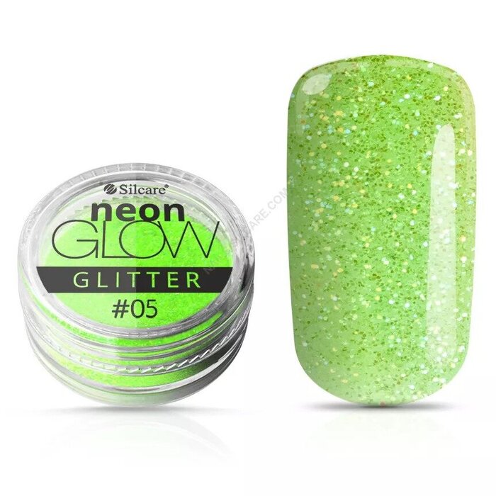 Brokat Neon Glow 5 za nokte 3g 5902232124989| SILCARE COSMETICS | Kozmo