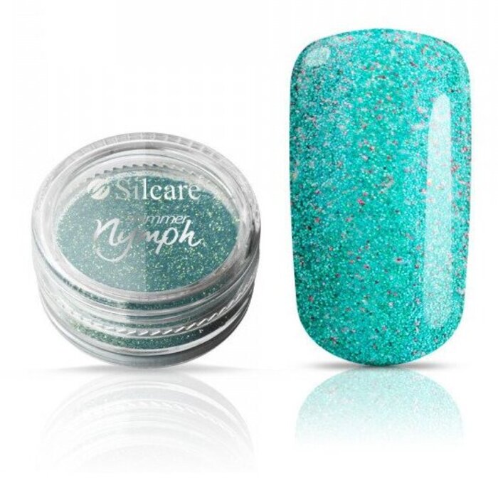 Brokat Shimmer Nymph Turquise za nokte 3g 5902560505559| SILCARE COSMETICS | Kozmo 