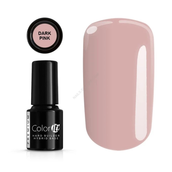 Baza za trajni gel za nokte Color it! Premium Hard Builder Beige Pink 6g 5902560524420 ⏐ Silcare ⏐ Kozmo.rs