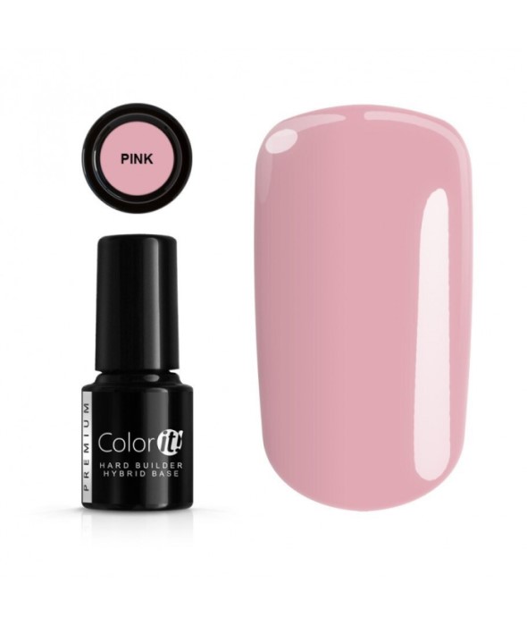 Baza za trajni gel za nokte Color it! Premium Hard Builder Base Pink 6g 5902560524390 ⏐ Silcare ⏐ Kozmo.rs